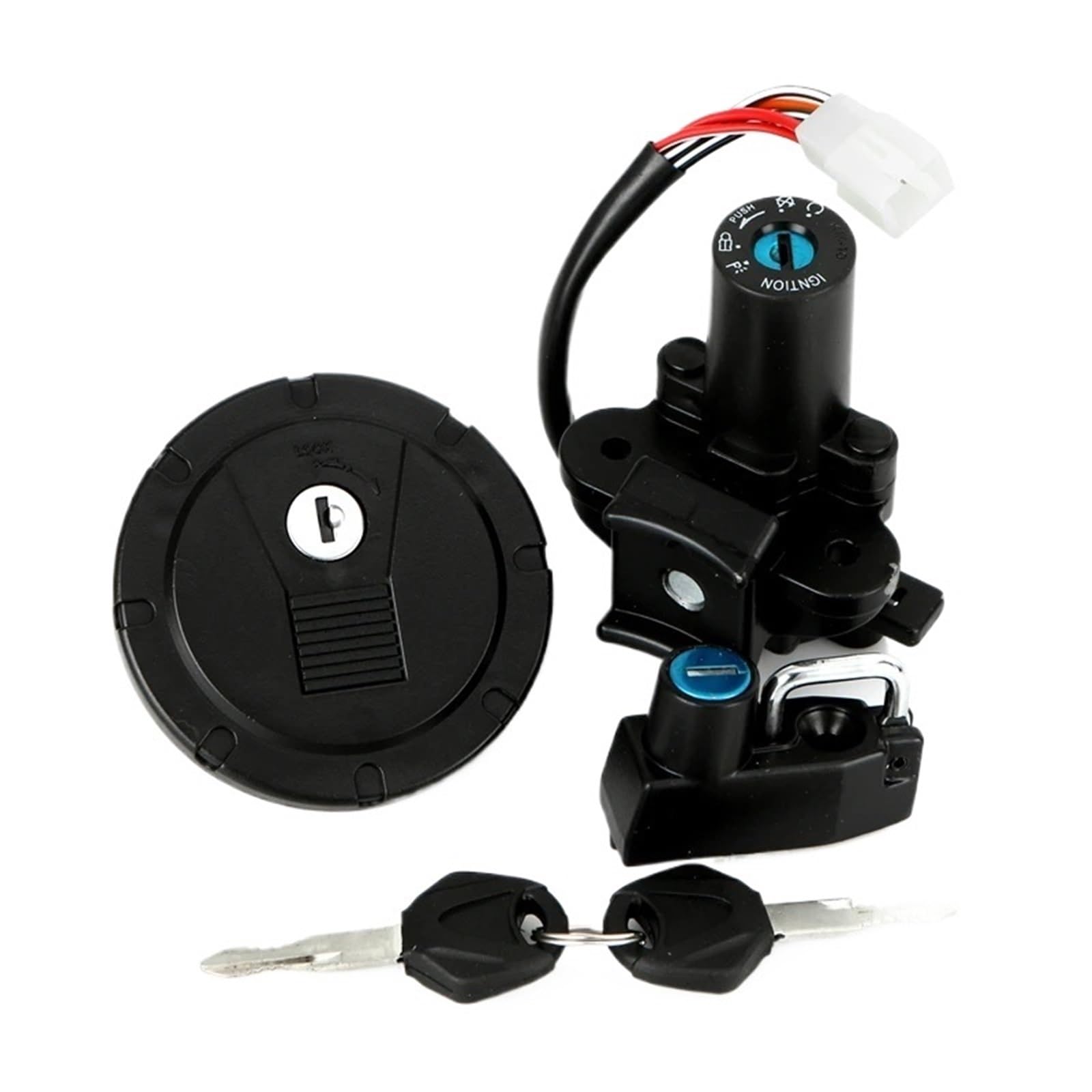 CFDEKOIB Motorrad Startschalter Kompatibel Mit Für KLX250 Für D-Tracker 2001–2014 Für KLX125 Für D-Tracker 2010–2014. 1 Set Motorrad-Zündschalter-Tankdeckel-Schloss CFDEKOIB Motorrad Startschalter Kompatibel Mit Für KLX250 Für D-Tracker 2001–2014 Für KLX125 Für D-Tracker 2010–2014. 1 Set Motorrad-Zündschalter-Tankdeckel-Schloss von CFDEKOIB