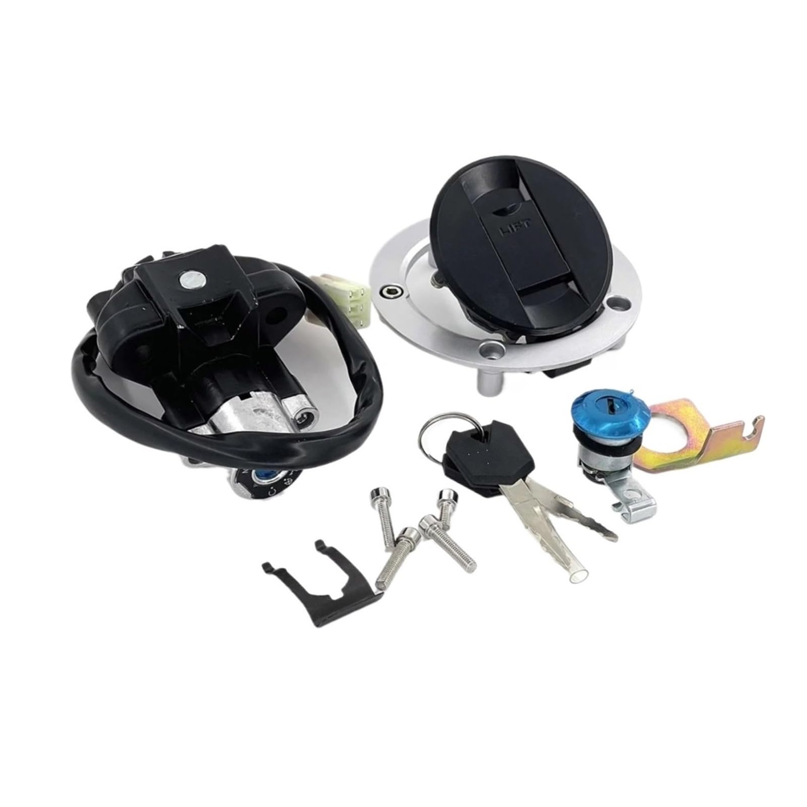 CFDEKOIB Motorrad Startschalter Kompatibel Mit Suzuki Für DL650 Für V-Strom 2012 2013 2014 2015 Für DL1000 Für V-Strom 2014 2015 Motorradstart Zündschloss Schloss Tankdeckel Tankdeckel CFDEKOIB Motorrad Startschalter Kompatibel Mit Suzuki Für DL650 Für V-Strom 2012 2013 2014 2015 Für DL1000 Für V-Strom 2014 2015 Motorradstart Zündschloss Schloss Tankdeckel Tankdeckel von CFDEKOIB