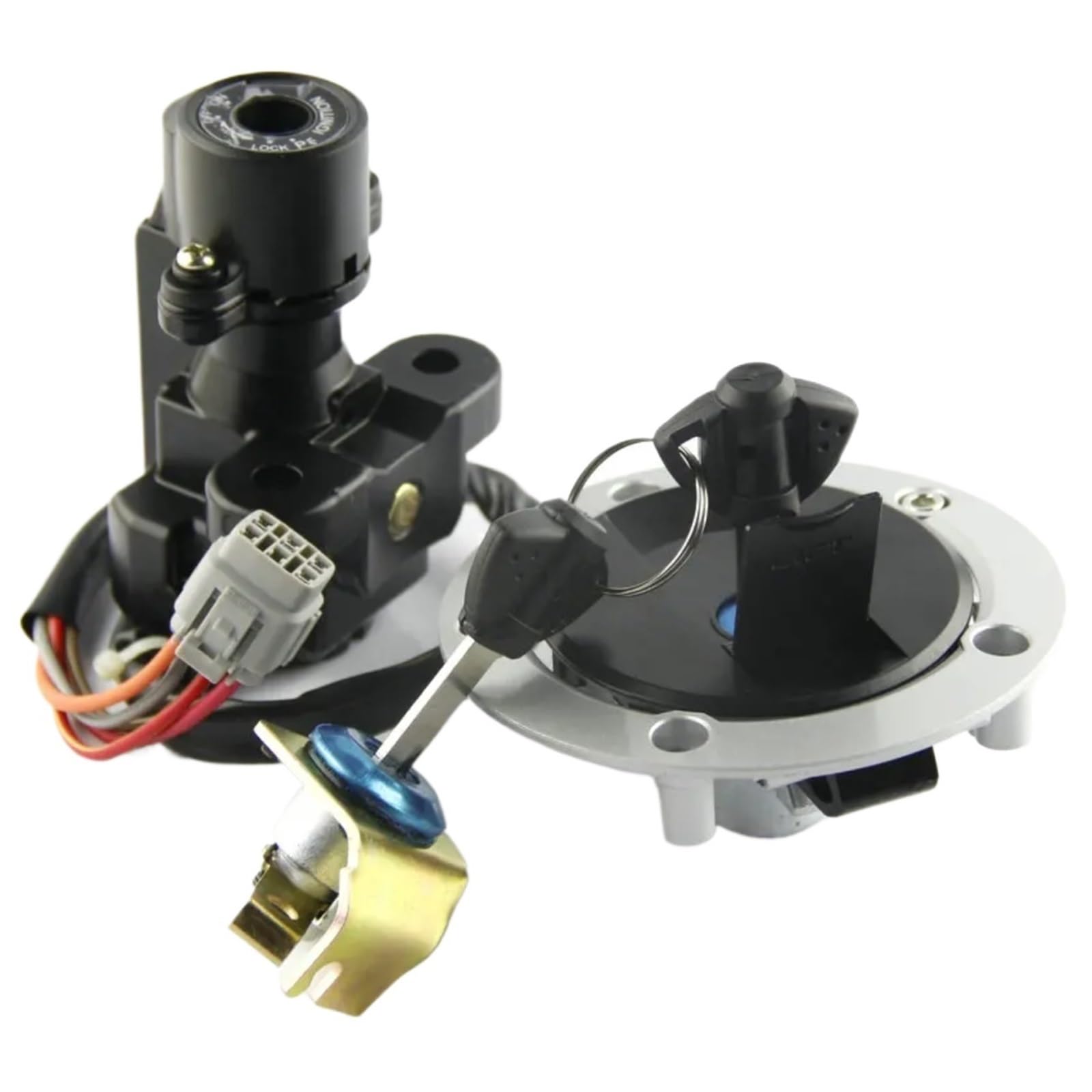 CFDEKOIB Motorrad Startschalter Kompatibel Mit Suzuki Für GSXR1000 2005–2018 Für GSXR600 Für GSXR750 2006–2018 Motorrad-Tankdeckel-Zündschloss Mit Schlüsselsatz 37101–40820 CFDEKOIB Motorrad Startschalter Kompatibel Mit Suzuki Für GSXR1000 2005–2018 Für GSXR600 Für GSXR750 2006–2018 Motorrad-Tankdeckel-Zündschloss Mit Schlüsselsatz 37101–40820 von CFDEKOIB