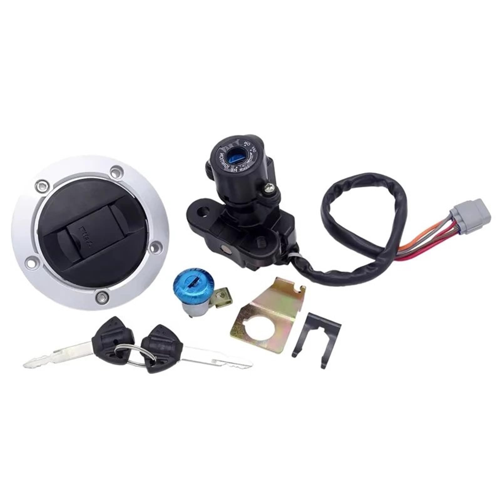 CFDEKOIB Motorrad Startschalter Kompatibel Mit Suzuki Für GSXR1000 2005–2018 Für GSXR600 Für GSXR750 2006–2018. 1 Satz Motorrad-Zündschalter, Tankdeckel-Verriegelungsschlüssel 37101–40820 CFDEKOIB Motorrad Startschalter Kompatibel Mit Suzuki Für GSXR1000 2005–2018 Für GSXR600 Für GSXR750 2006–2018. 1 Satz Motorrad-Zündschalter, Tankdeckel-Verriegelungsschlüssel 37101–40820 von CFDEKOIB