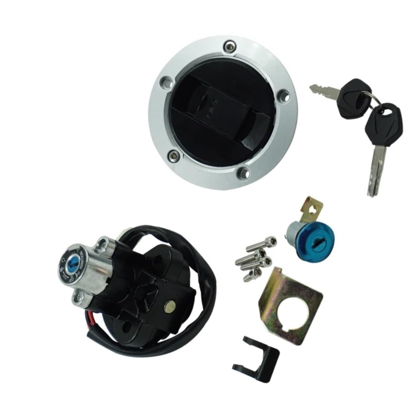 CFDEKOIB Motorrad Startschalter Kompatibel Mit Suzuki Für SV1000 2003–2007 Für SFV650 Für GSXR1000 2009–2015. Motorrad-Tankdeckel, Motorzündungs-Starterschalter-Schlösser. CFDEKOIB Motorrad Startschalter Kompatibel Mit Suzuki Für SV1000 2003–2007 Für SFV650 Für GSXR1000 2009–2015. Motorrad-Tankdeckel, Motorzündungs-Starterschalter-Schlösser. von CFDEKOIB