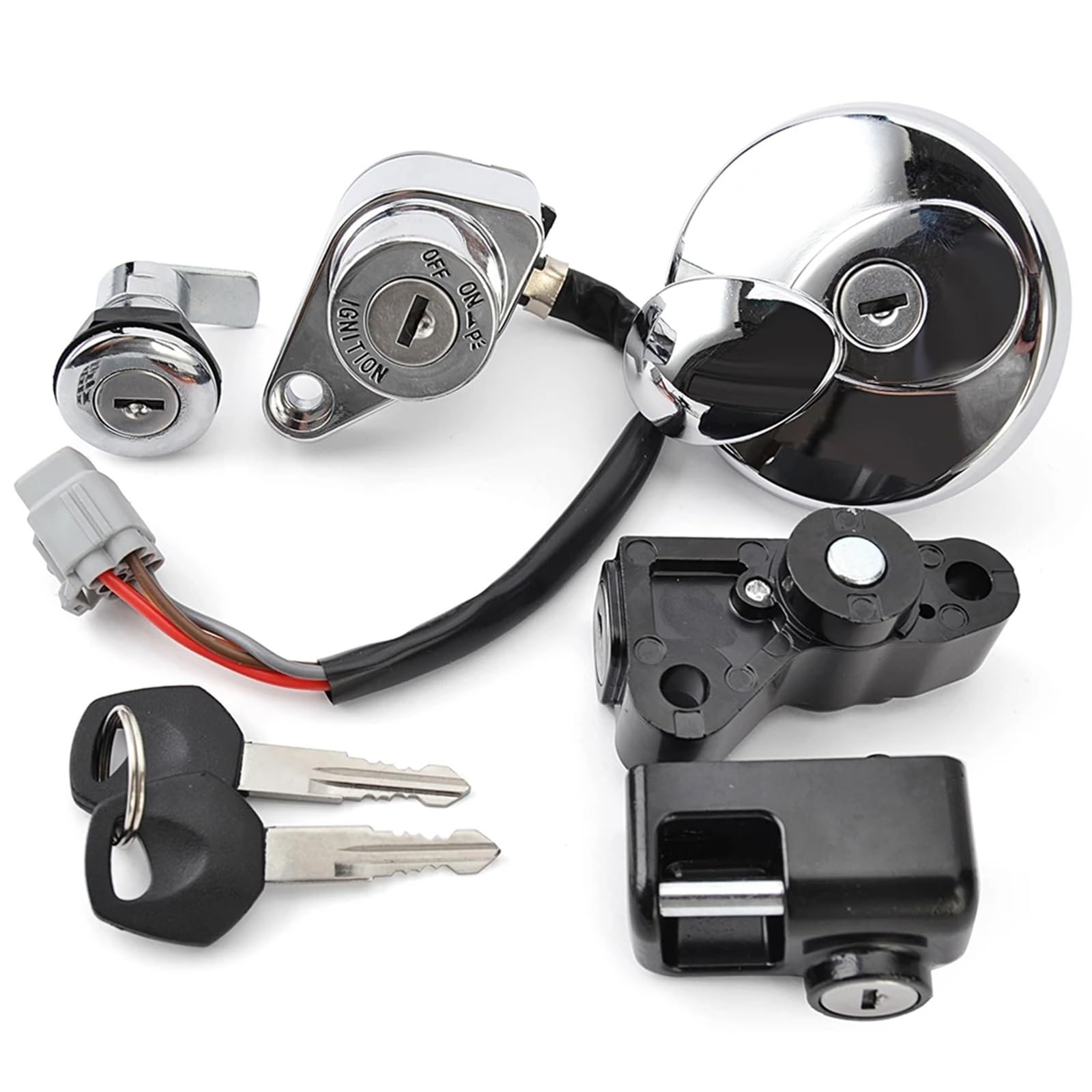 CFDEKOIB Motorrad Startschalter Kompatibel Mit Suzuki Für VLR1800 Für Intruder Für C1800R Für Boulevard Für C109R 2008 2009 2010 2011 Motorrad-Tankdeckel-Zündschloss 37000-22880 CFDEKOIB Motorrad Startschalter Kompatibel Mit Suzuki Für VLR1800 Für Intruder Für C1800R Für Boulevard Für C109R 2008 2009 2010 2011 Motorrad-Tankdeckel-Zündschloss 37000-22880 von CFDEKOIB