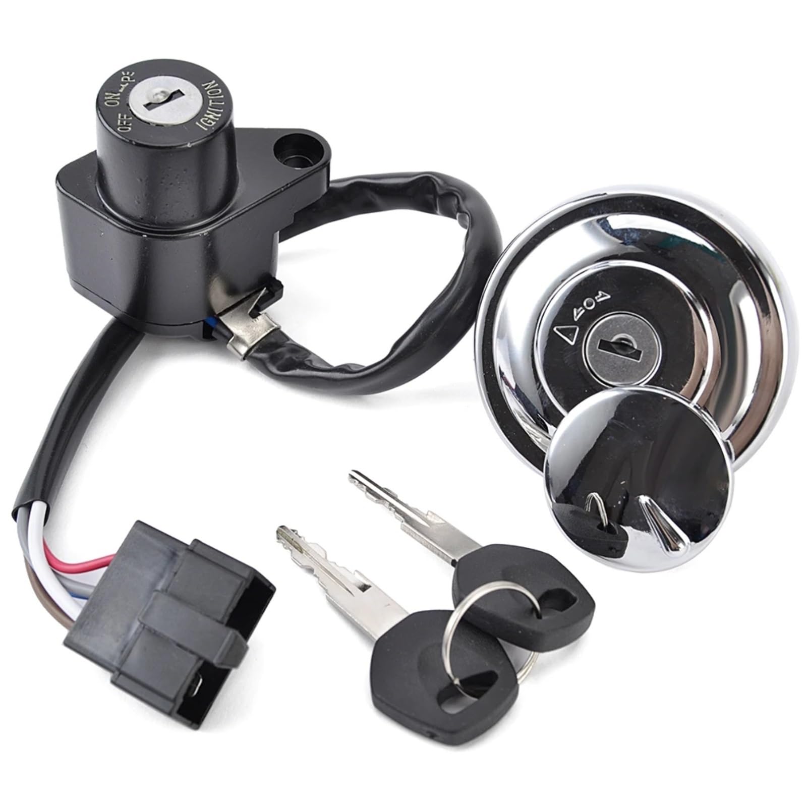 CFDEKOIB Motorrad Startschalter Kompatibel Mit VN900 2006 2007 2008 2009 2010 2011 2012 2013 Motorrad-Tankdeckel-Zündschloss Mit 2 Schlüsseln 27005-0032 51049-5001 CFDEKOIB Motorrad Startschalter Kompatibel Mit VN900 2006 2007 2008 2009 2010 2011 2012 2013 Motorrad-Tankdeckel-Zündschloss Mit 2 Schlüsseln 27005-0032 51049-5001 von CFDEKOIB