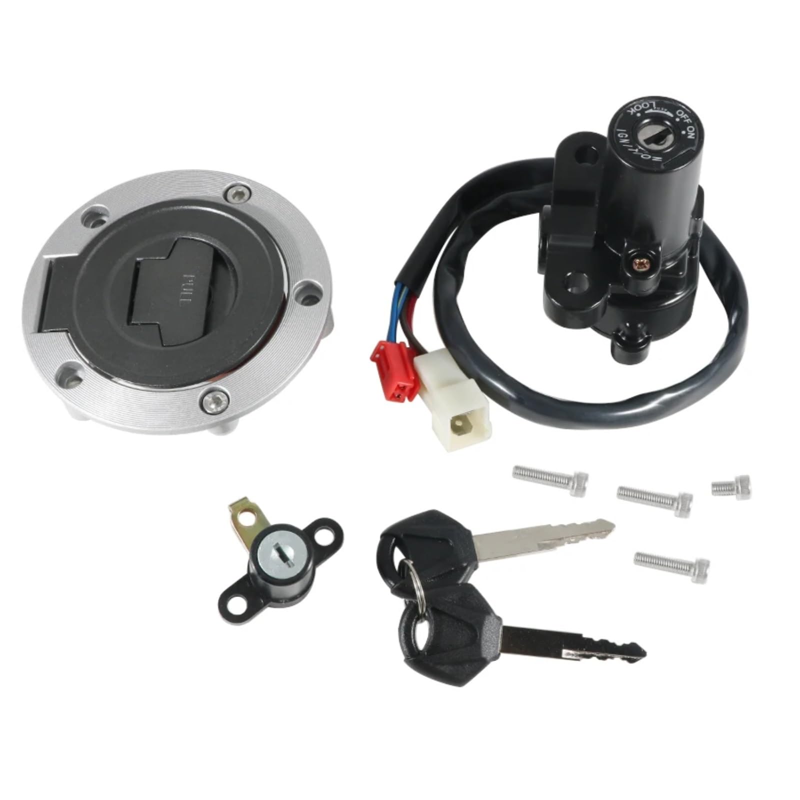 CFDEKOIB Motorrad Startschalter Kompatibel Mit Yamaha Für FZ09 2014 2015 2016 Für FZ07 Für FJ09 2015 2016 Motorrad-Zündschalterschloss Tankdeckel Zündstartschalter CFDEKOIB Motorrad Startschalter Kompatibel Mit Yamaha Für FZ09 2014 2015 2016 Für FZ07 Für FJ09 2015 2016 Motorrad-Zündschalterschloss Tankdeckel Zündstartschalter von CFDEKOIB