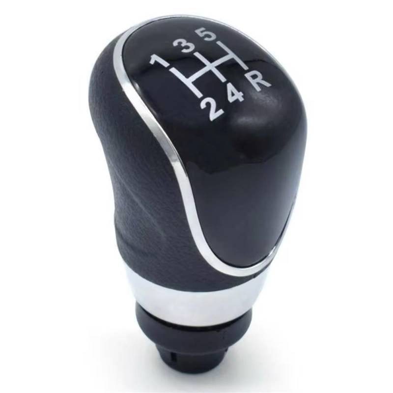 CFDEKOIB Schalthebelkopf Kompatibel Mit Ford Für Fiesta Für MK7 Für Kuga 2008 2009 2010 2011 2012 2013 1 Stück 5-Gang-Schaltknauf Auto-Innenraum-Modifikation von CFDEKOIB