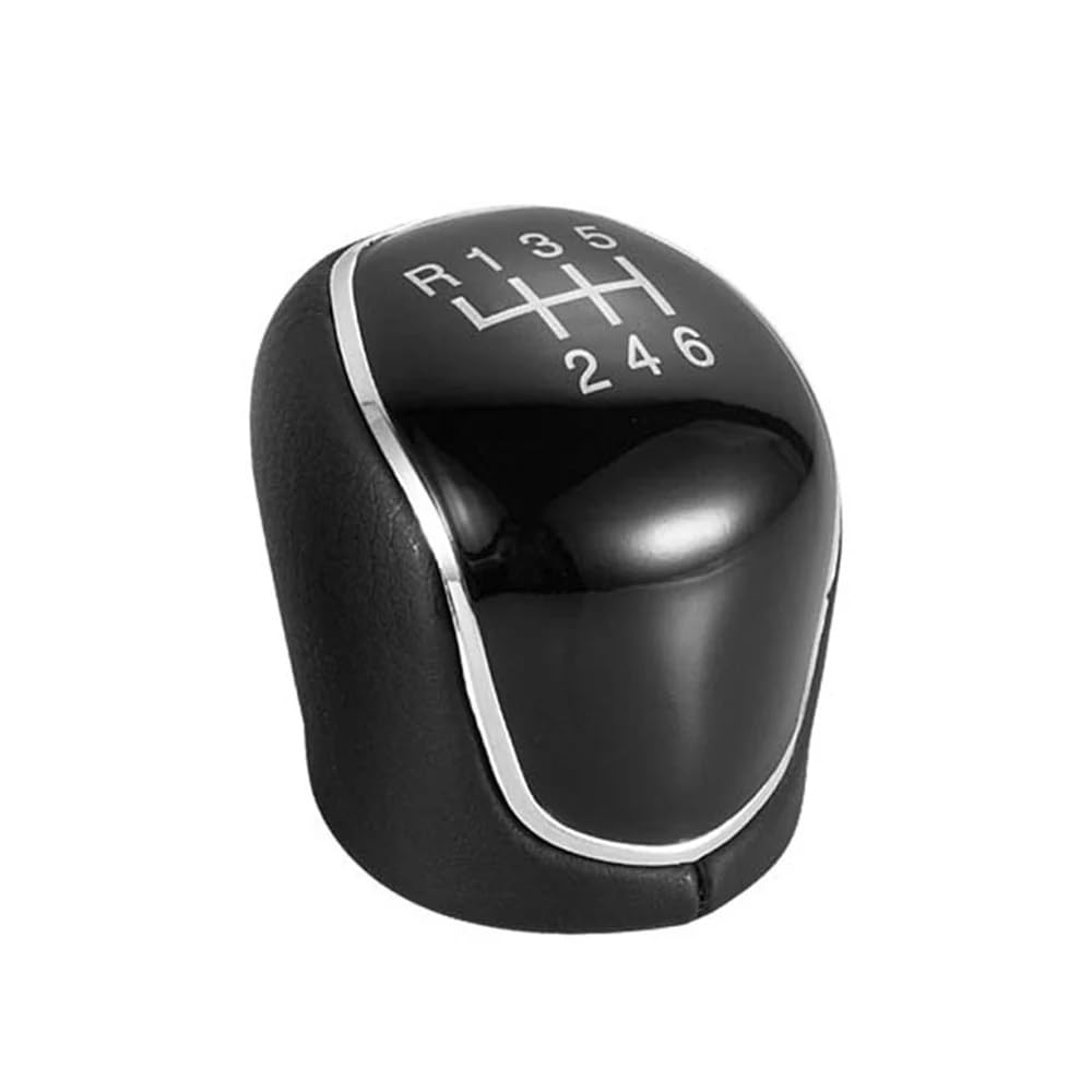 CFDEKOIB Schalthebelkopf Kompatibel Mit Ford Für Mondeo Für MK4 2007 2008 2009 2010 2011 2012 2013 2014 1 Stück 5 6 Gang Schaltknauf Autoinnenraummodifikation(6 Speed) von CFDEKOIB