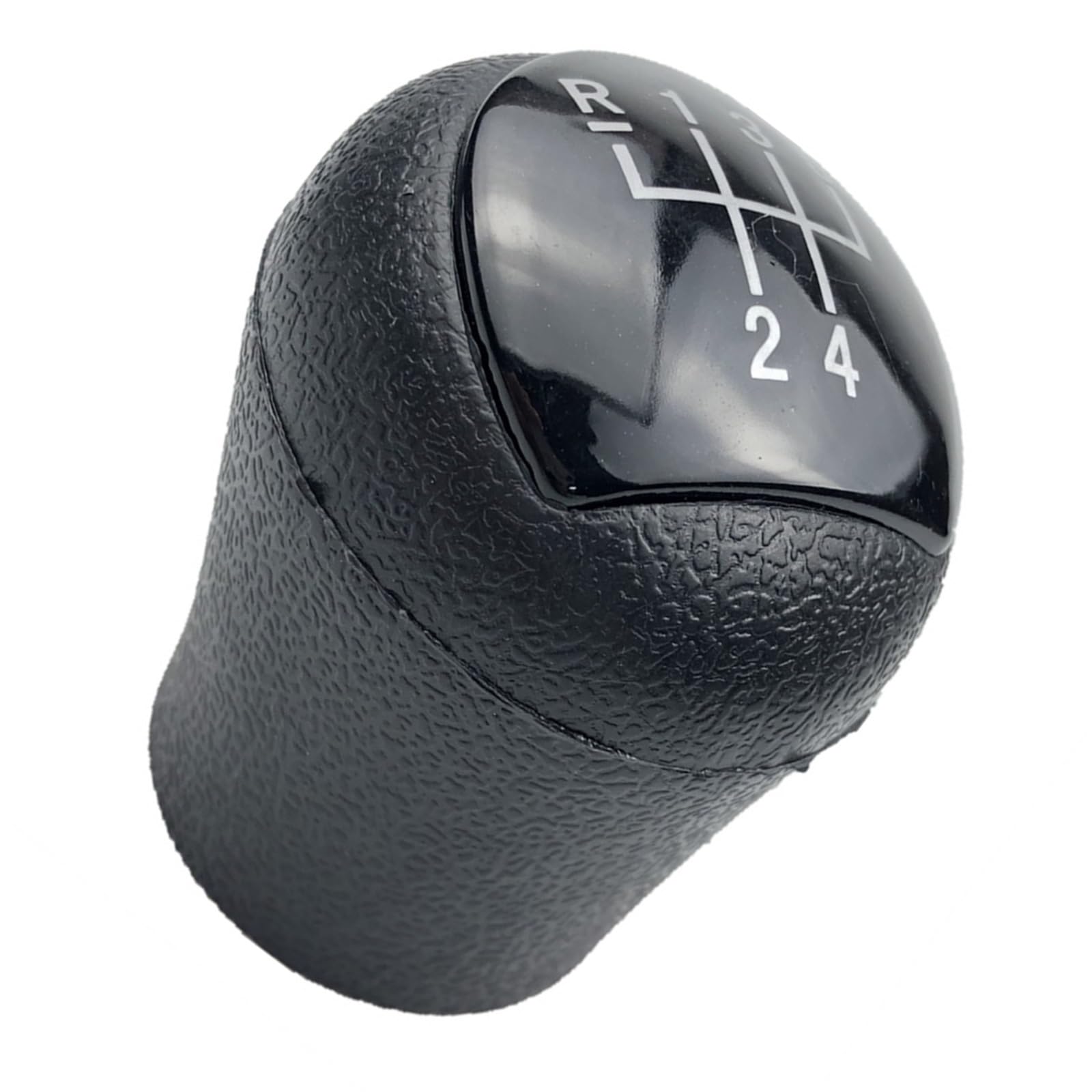 CFDEKOIB Schalthebelkopf Kompatibel Mit Für Megane 1996 1997 1998 1999 2000 2001 2002 2003 Manuelle 5 Gang Schalthebel Schaltknauf Hebel Shifter Kopf Ball(Glossy Black) von CFDEKOIB