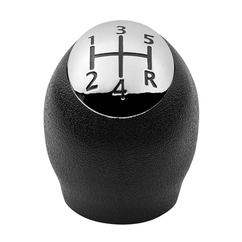 CFDEKOIB Schalthebelkopf Kompatibel Mit Für Megane Für Scenic Für Laguna 5 6-Gang-Schalthebel Schaltknauf Hebelarm Headball Autozubehör(5 Speed) von CFDEKOIB