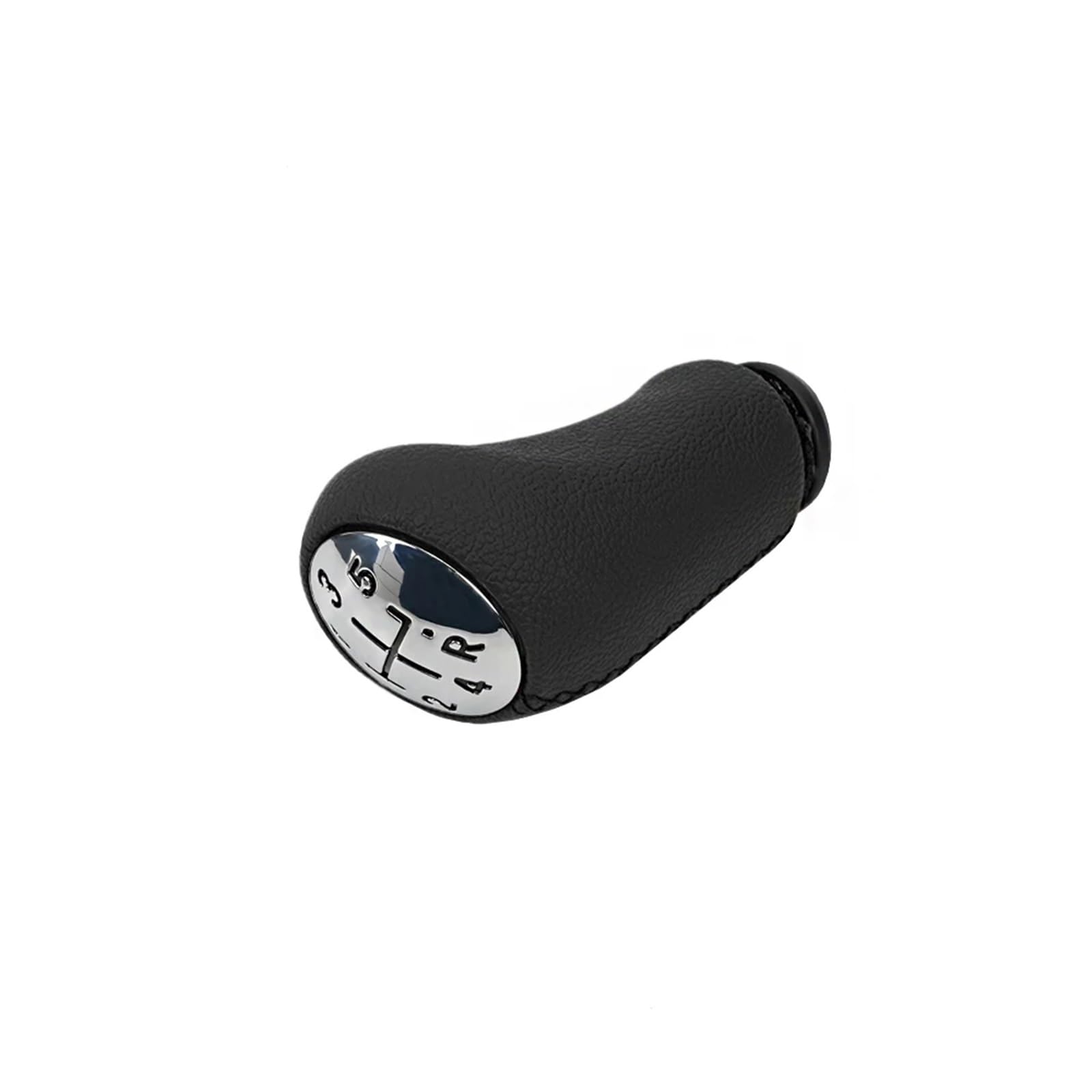 CFDEKOIB Schalthebelkopf Kompatibel Mit Für Megane II Für MK2 2002 2003 2004 2005 2006 2007 2008 2009 5-Gang-Schaltgetriebe Schaltknauf Stick Head Shifter Hebel Handball(Black) von CFDEKOIB