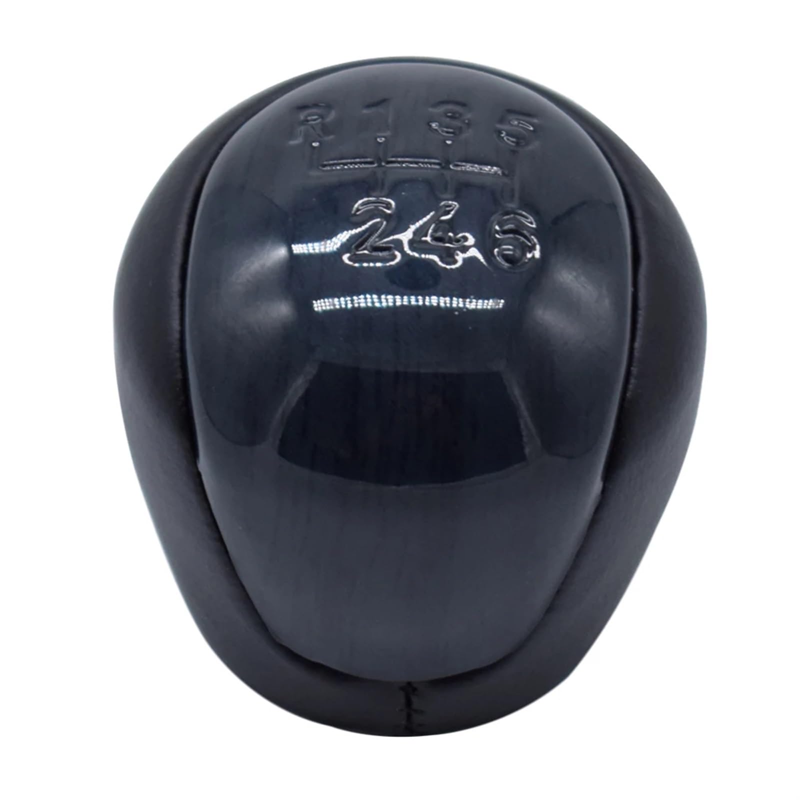 CFDEKOIB Schalthebelkopf Kompatibel Mit Kia Für Ceed 2006 2007 2008 2009 2010 2011 2012 5-Gang-Schaltgetriebe Schaltknauf Stick Hebel Stift Griff Kopfball(6 Speed) von CFDEKOIB