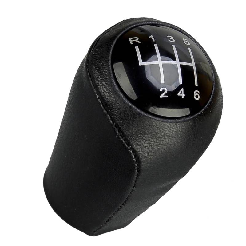 CFDEKOIB Schalthebelkopf Kompatibel Mit Mazda Für 6 II GH 2007 2008 2009 2010 2011 2012 6-Gang-Schaltgetriebe Schaltknauf Kopf Autodekorationskomponente von CFDEKOIB