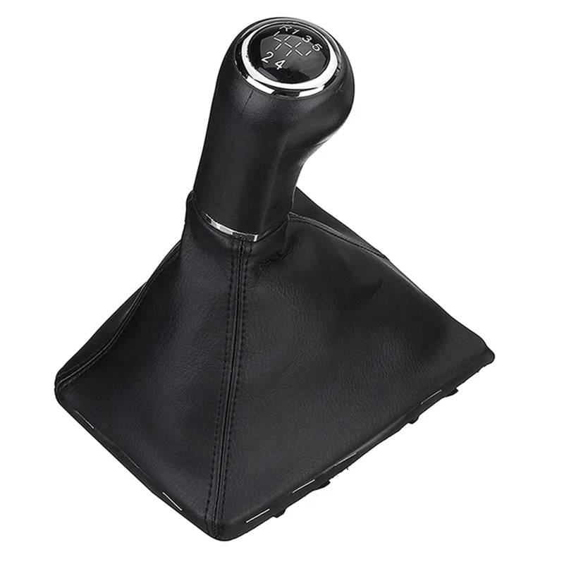 CFDEKOIB Schalthebelkopf Kompatibel Mit Opel Für Astra H 2004 2005 2006 2007 2008 2009 2010 5-Gang-Autoinnen-Schaltknauf Schwarzer Schalthebel Mit Kofferraum von CFDEKOIB