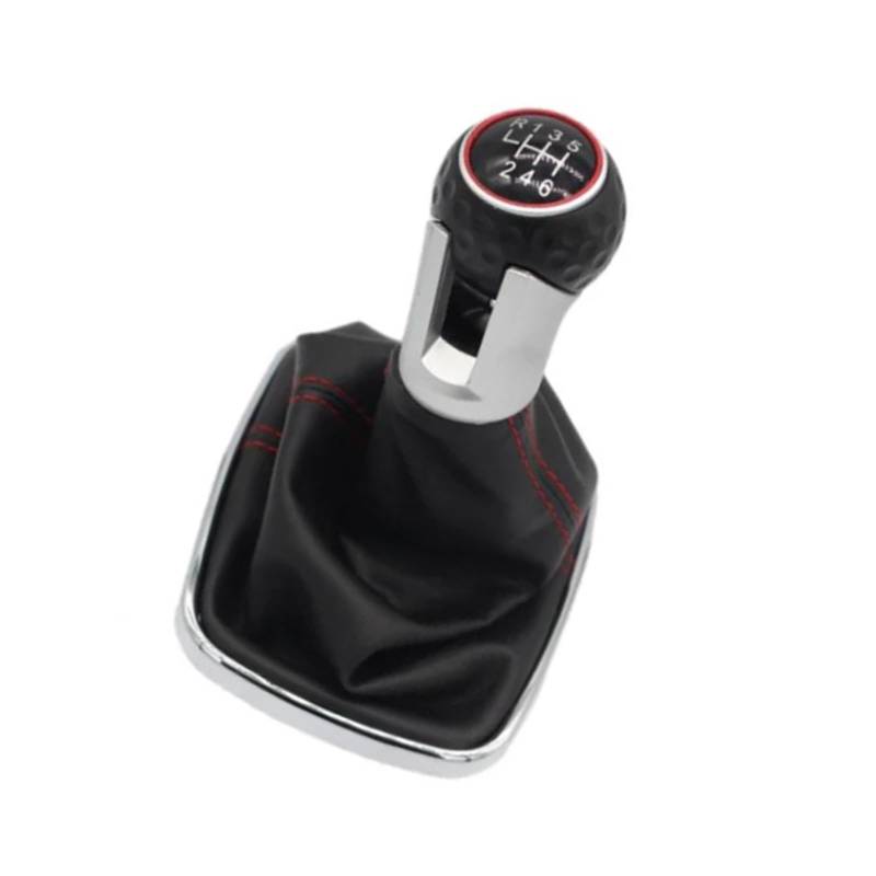 CFDEKOIB Schalthebelkopf Kompatibel Mit VW Für Mk4 Für J&etta Für Bora 1999 2000 2001 2002 2003 2004 6-Gang-Schaltknauf Für Das Auto Schalthebel von CFDEKOIB