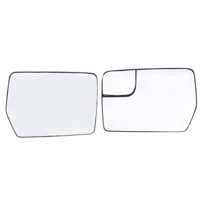CFDEKOIB Seitenspiegelglas Kompatibel Mit Ford Für 2011 2012 2013 2014 Rückspiegelgläser Rückspiegelgläser Reflektierende Spiegelgläser BL3Z17K707D 4L3Z17K707AB von CFDEKOIB