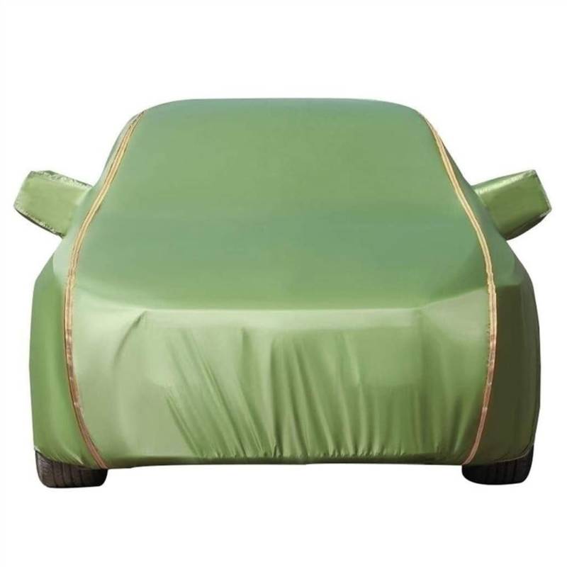 Autoabdeckung Für Trabant P 601 | wasserdichte, Winddichte und UV-beständige Vollgarage for den Außenbereich for den Einsatz bei jedem Wetter(Green) von CFDZCP
