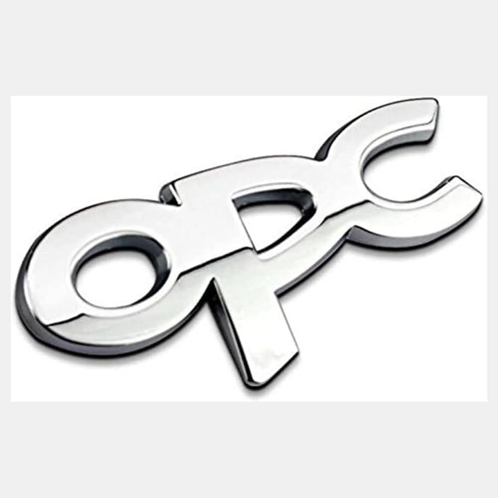 Auto Emblem Aufkleber, für Opel OPC Karosserie Abzeichen Aufkleber Fahrzeug Auto Tuning Emblem, Logo Abzeichen Dekoration Aufkleber Zubehör von CFIZZ