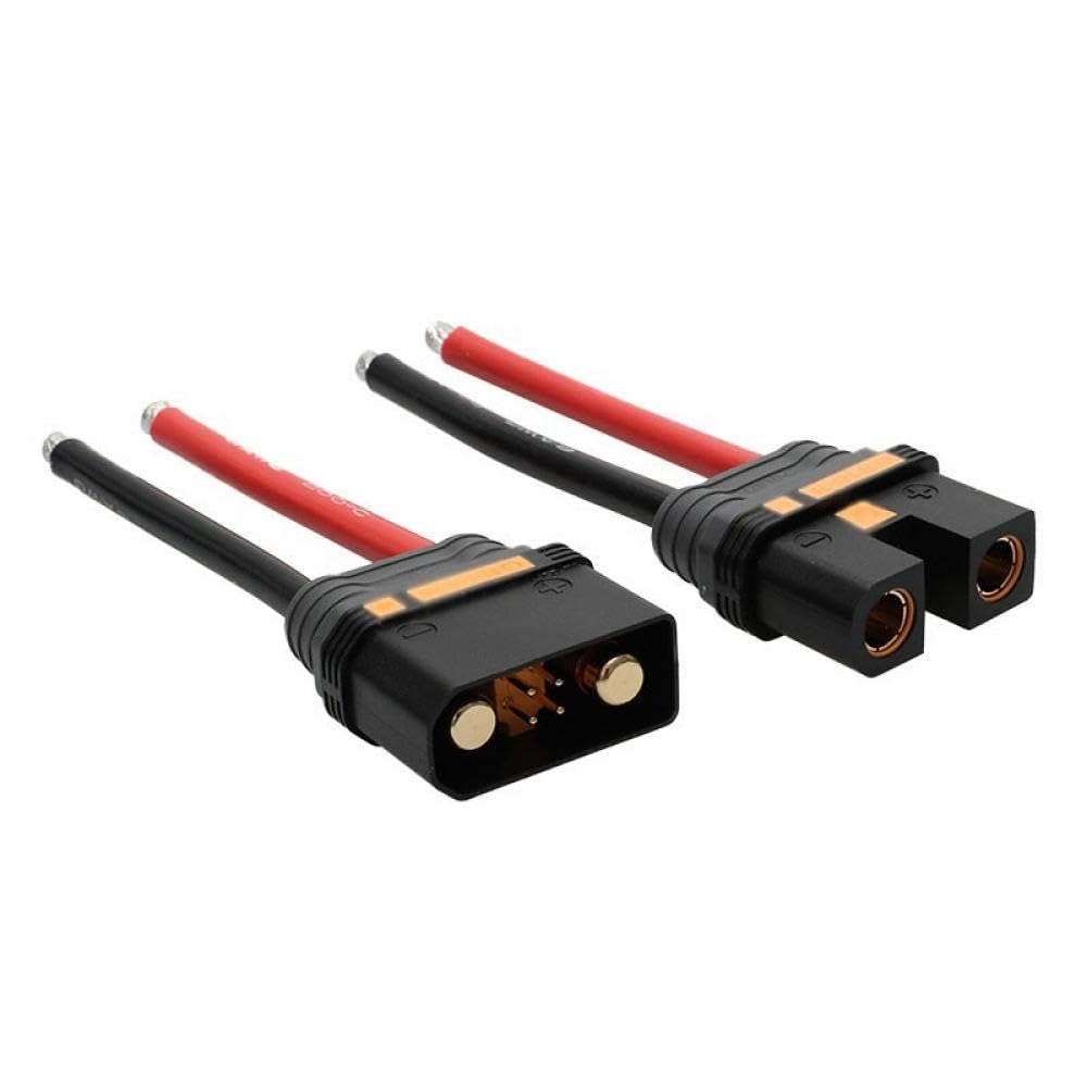 1 Paar männlich-weiblicher Stromanschluss-Adapter mit 6 AWG 100 mm Draht, kompatibel mit RC Landwirtschaftsdrohne E-Bike QS10-S 1 Paar männlich-weiblicher Stromanschluss-Adapter mit 6 AWG 100 mm Draht, kompatibel mit RC Landwirtschaftsdrohne E-Bike QS10-S von CFMIAWIC