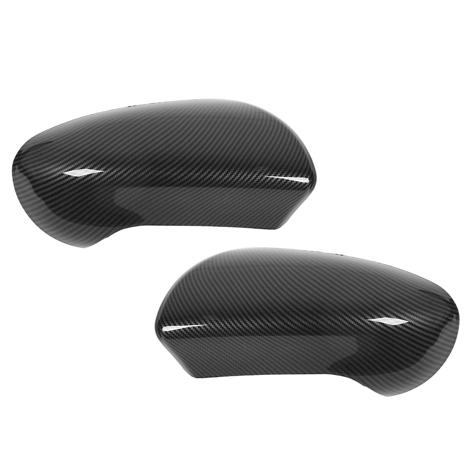 1Pair Rückspiegel Seitenspiegel Abdeckung Links Rechts Schutz Stilvoller, Raue Seitentürflügelspiegel für Qashqai Mk1 Carbonfaser (Kohlefaser-Stil) von CFTGIW