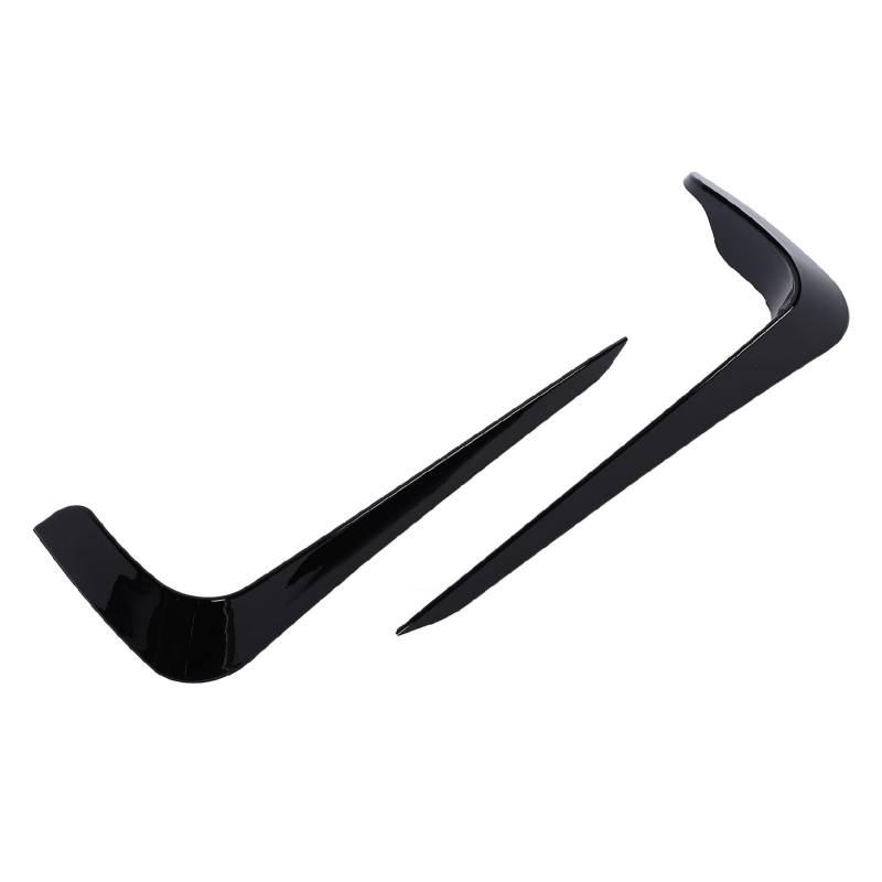 2 PCs Vordere Stoßfänger Splitter Aerodynamische Seitenlager Windspoiler für 3er E90 E91 M Sport Pre? LCI 2005 Bis 2008 Kohlefaser Lassen (Helles Schwarz) von CFTGIW