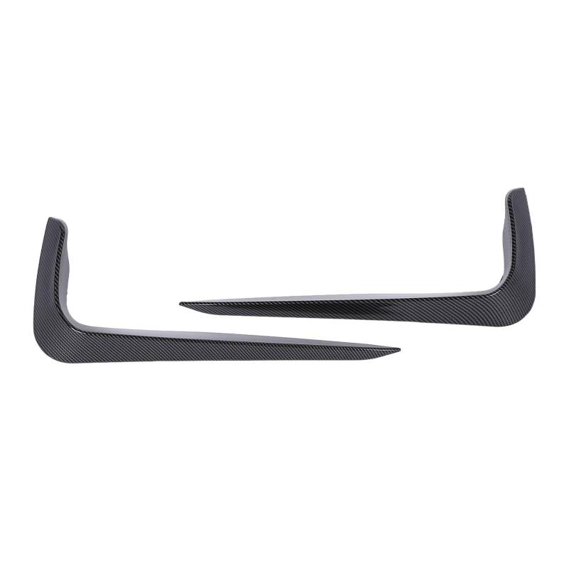 2 PCs Vordere Stoßfänger Splitter Aerodynamische Seitenlager Windspoiler für 3er E90 E91 M Sport Pre? LCI 2005 Bis 2008 Kohlefaser Lassen (Kohlefaser-Stil) von CFTGIW