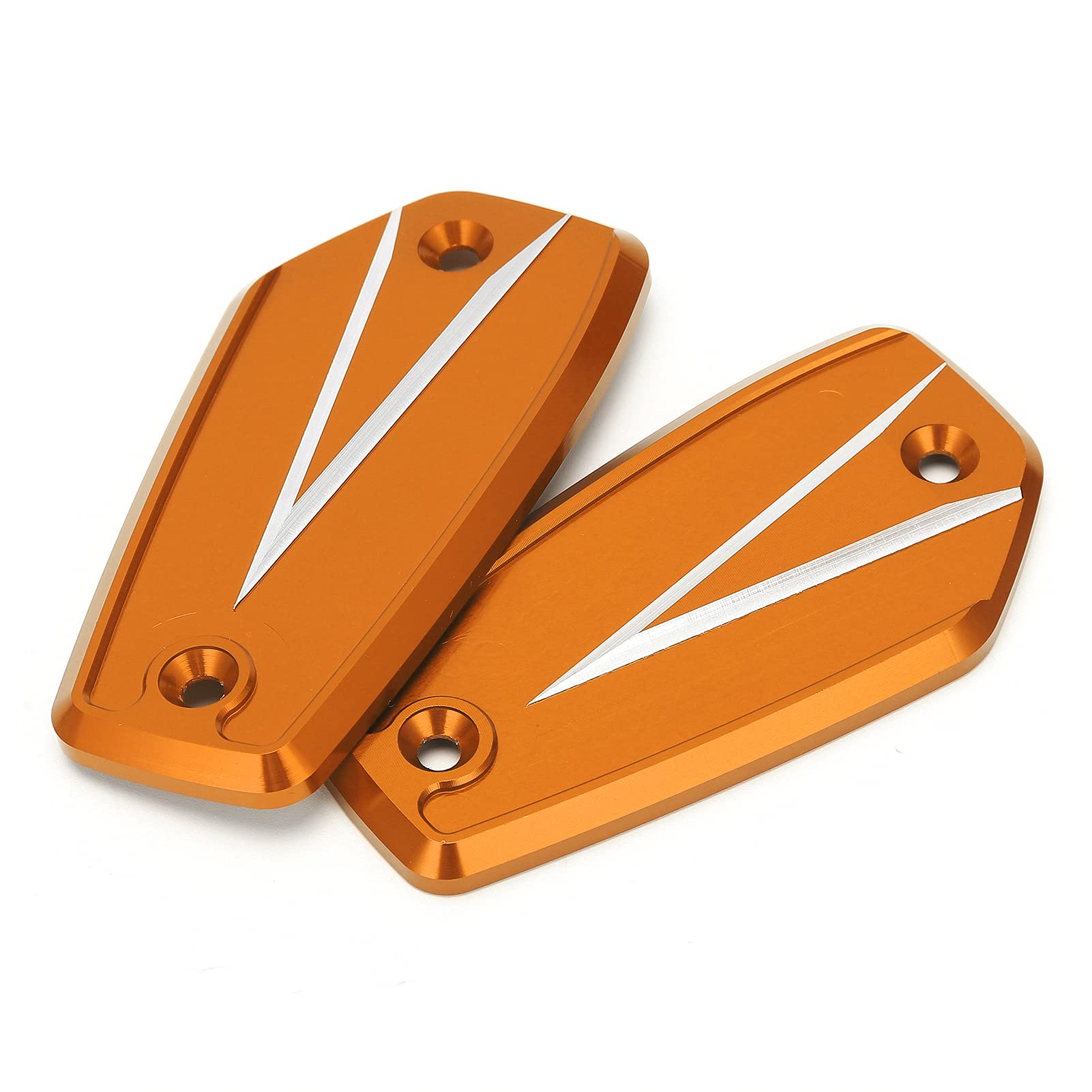 2pcs Frontbremsbehälter Zylinderabdeckung Ersatz für GSX1300R 2021? 2022Orange Kühlergrill für 2013 2016 Kühlergrill 2013 2016 Bestätigen Sie Ihre IS vor IS Escape Fog Light Low (ORANGE) von CFTGIW