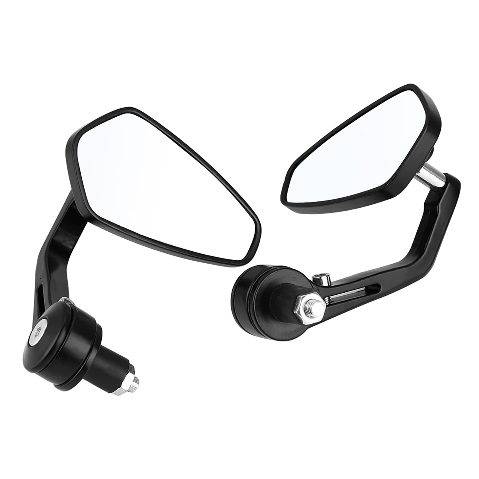 2pcs Motorrad 7/8 "Griff Aluminium Rückspiegel Rückspiegel Seitenspiegelrearview Mirrormotoplace I Aftermarket von CFTGIW