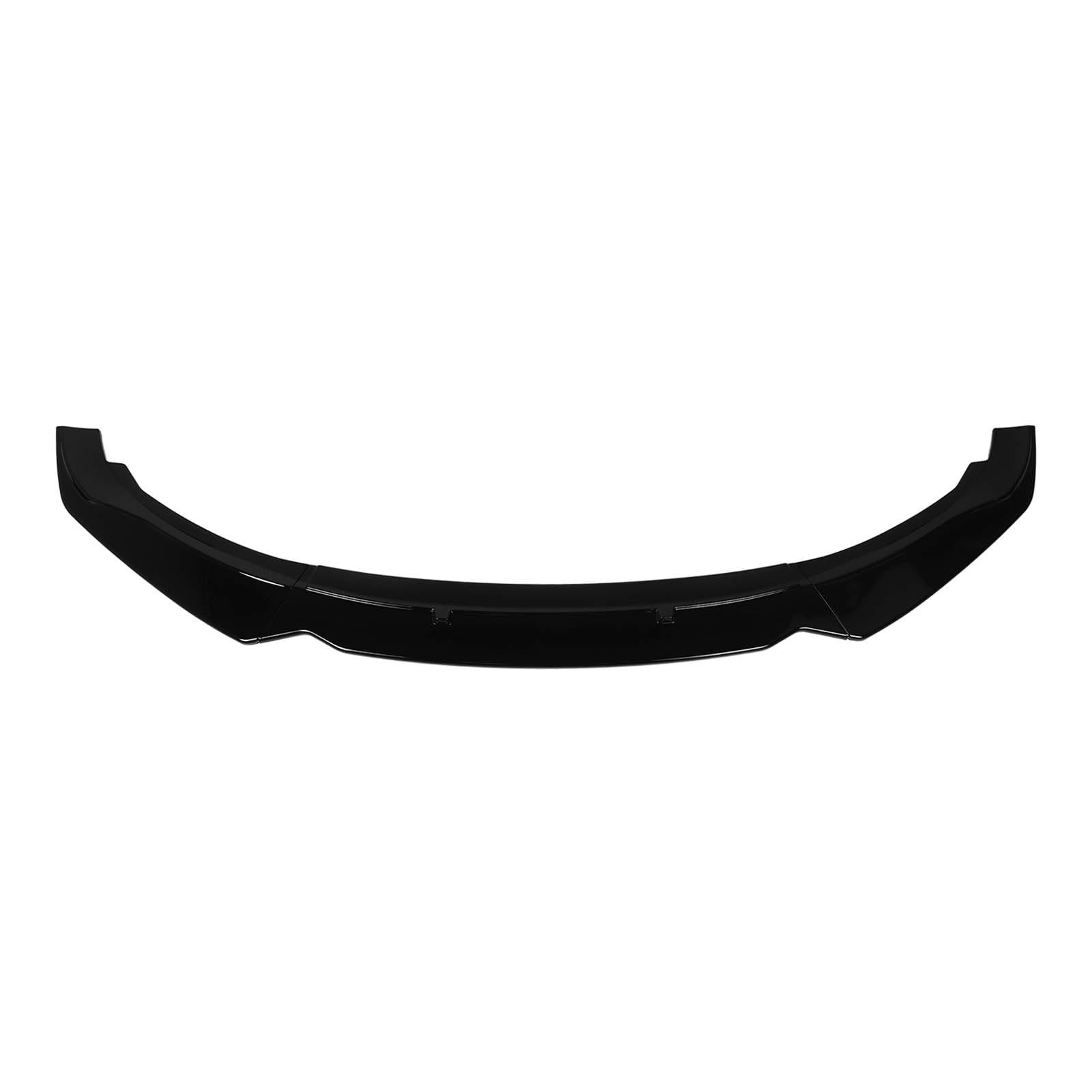 3 PCs Car Front Stoßstange Lip Splitter Lip Chin SPO Kit für 2 Serien F22 F23 2014 Bis 202 Kohlefaserstil Front Stoßfänger Spoilerfront Stoßstange SPO Verbessert das Modell (Helles Schwarz) von CFTGIW