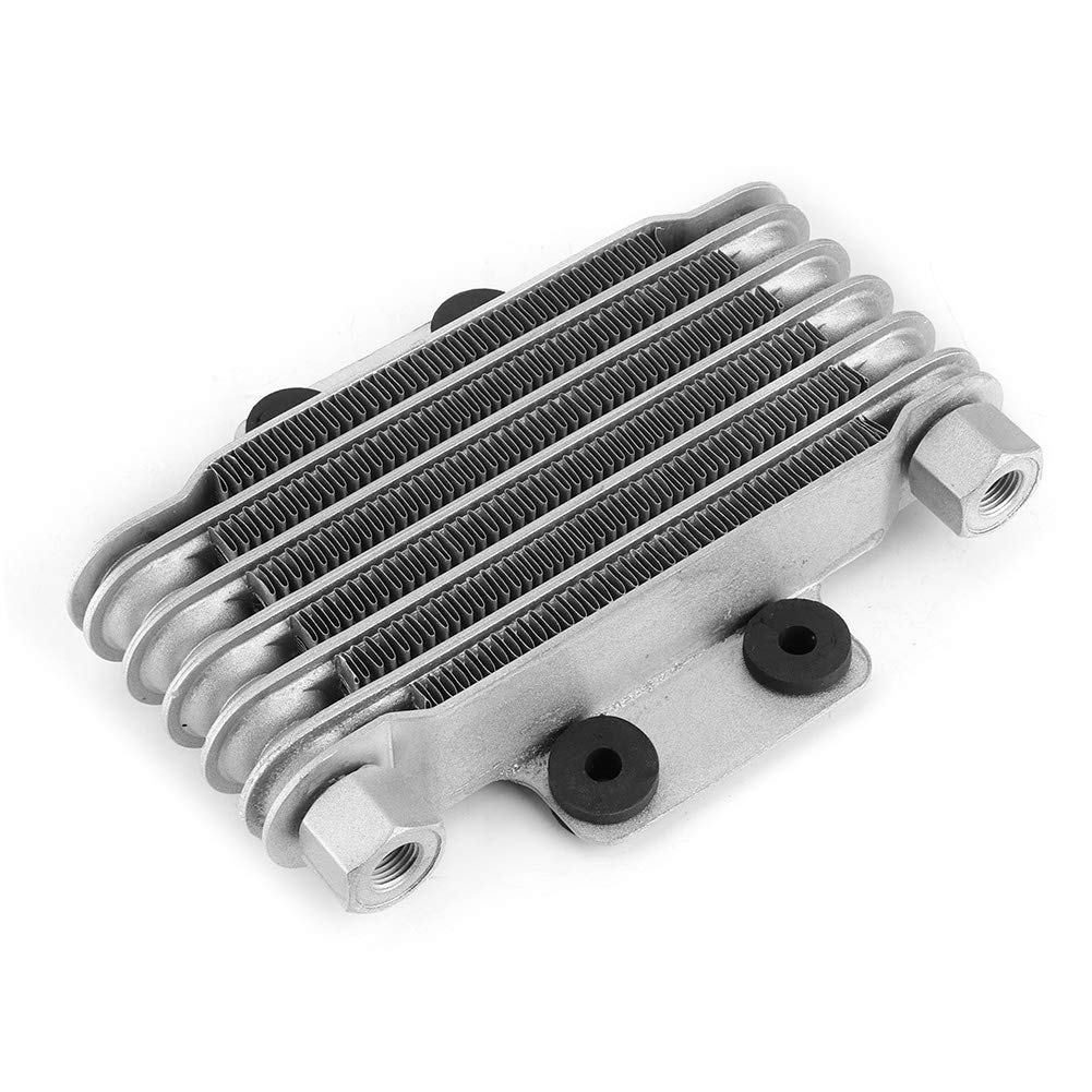 6 Reihen Motorradmotorölkühlkühlung Ersatz 125-250 Ccm Motor Ölkühler-Öl-Radiatorcooling Hosfe. Service 45693 Bis von CFTGIW