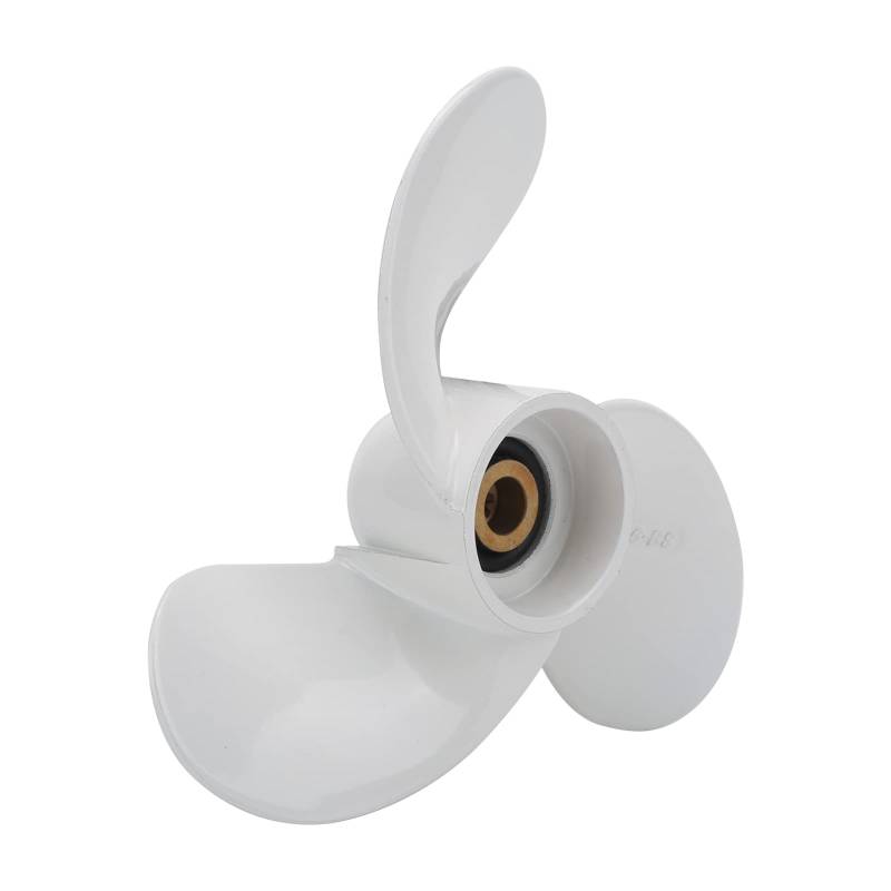 6L5? 45943? 00? EL 7 1/4x6? BS Aluminiumlegierungsboot -Motorenpropeller füR Außenborder -Motor Aluminiumlegierung Außenborder Propeller3 Blätter Propellerwhite R Rotation von CFTGIW