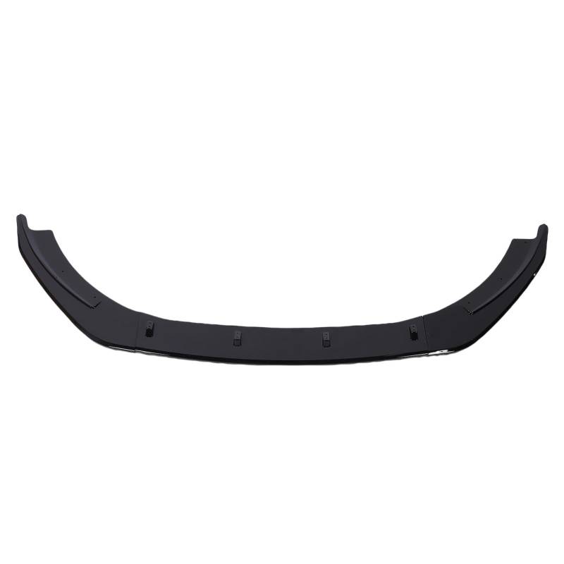 Aerodynamic Racing Look Front Stoßstange Lip Splitter Passt zu 6 MK6 Standard 2008-2012, Einfach Installieren Sie Universelle Glänzende Schwarze Rote Zunge, Verbessert die von CFTGIW