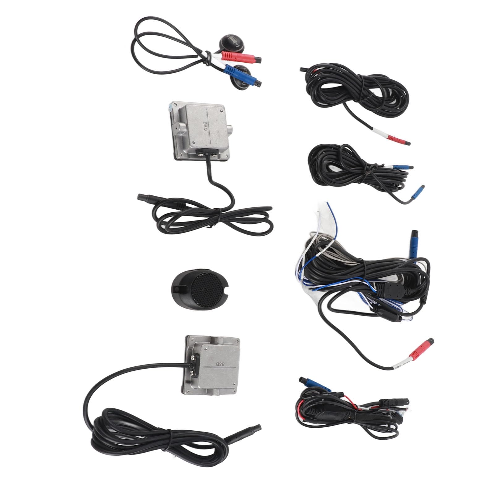 Blind Spot Detection System Lane Change Assist Hohe Genauigkeit LED -Summer BSD -Überwachungsassistent 24 GHz 0,25 cm Erkennungsgenauigkeit von CFTGIW