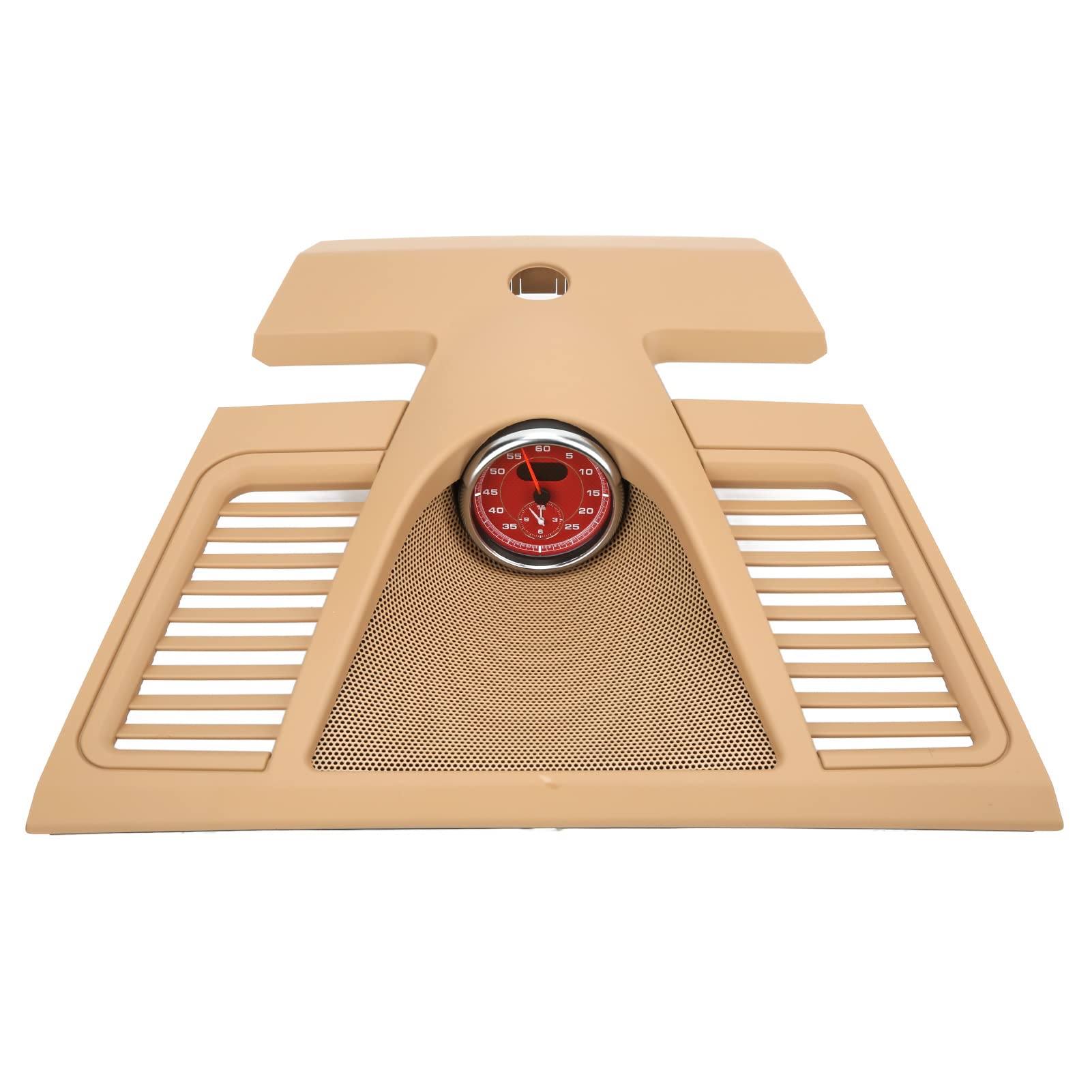 CFTGIW Beige Board Clock Upper Cover Instrument Panel Trim 970 552 151 01 6W0 Ersatz für 20102 (Leuchtend rote Stoppuhr) von CFTGIW