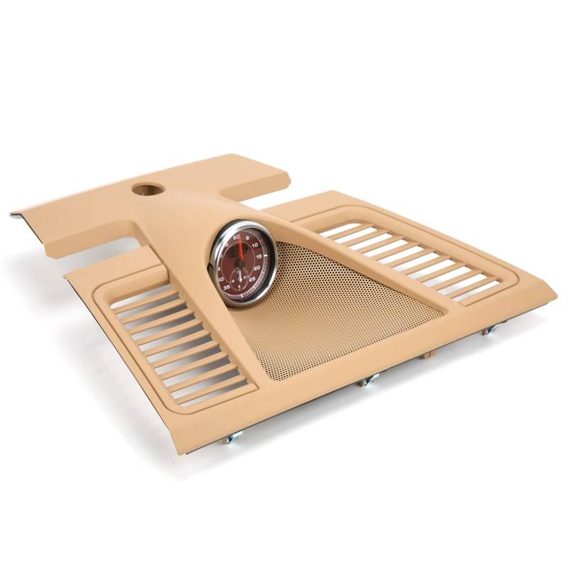 CFTGIW Beige Board Clock Upper Cover Instrument Panel Trim 970 552 151 01 6W0 Ersatz für 20102 (dunkelrote Stoppuhr) von CFTGIW