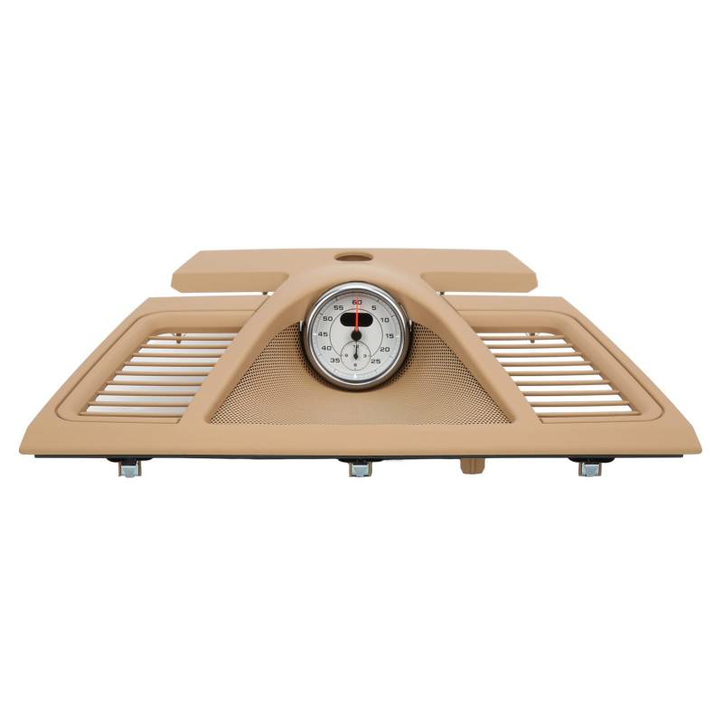 CFTGIW Beige Board Clock Upper Cover Instrument Panel Trim 970 552 151 01 6W0 Ersatz für 20102 (weiße Stoppuhr) von CFTGIW