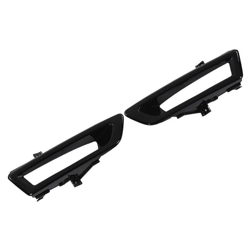 CFTGIW Gloss Black Vordere Stoßfänger Nebel Light Lampe Cove LR061234 Ersatz für Landsport L550 2015 Bis 2019 Vordere Stoßstange Nebel Leuchte Trimfog Light Bezelfog Coverfog Lampe Trimfog von CFTGIW