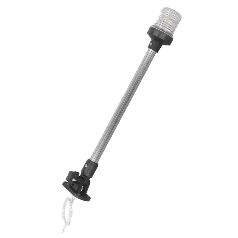 CFTGIW LED -Ankernavigation Licht 18 i Marine Round Boat Heck Weißes Licht 12 oder 24 V 3W mit 2 Seemeile Sichtbarkeit LED Ankernavigation Lightboat Stern Lightmarine Runde von CFTGIW