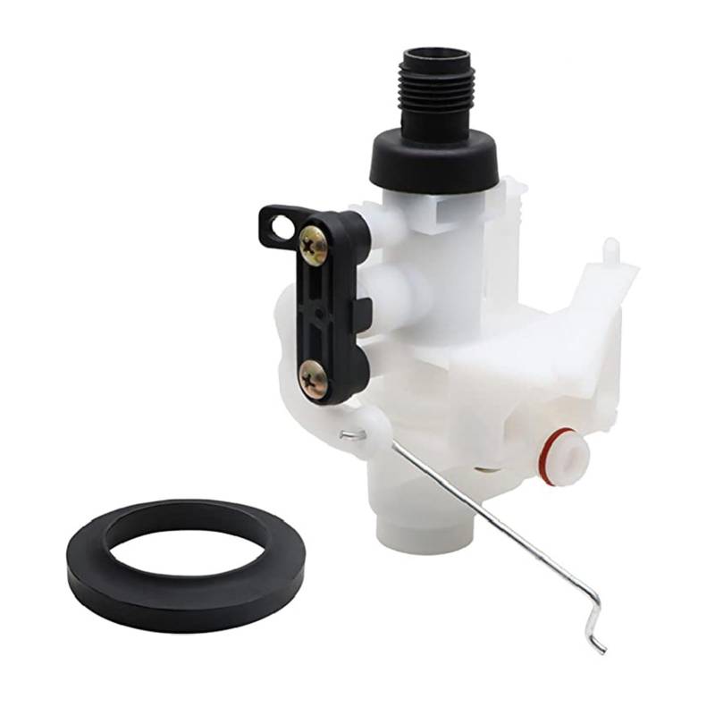 CFTGIW RV Toilettenwasserventil RV Toilettenwasserventil Verbessertes RV-Wasserventil Ersatzkit für Pedal-Flush-Toiletten von CFTGIW