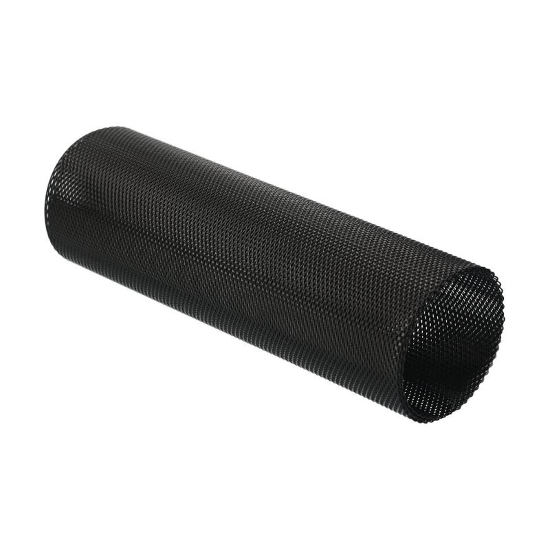CFTGIW Schwarz Bemaltes Aluminiumlegierung Kühlergrill Mesh Roll Automobil Kühlergrill Einsatz Stoßfänger Rhombisches Loch Schwarz aus Premium -Aluminiumlegierung Einfach zu Biegen und von CFTGIW