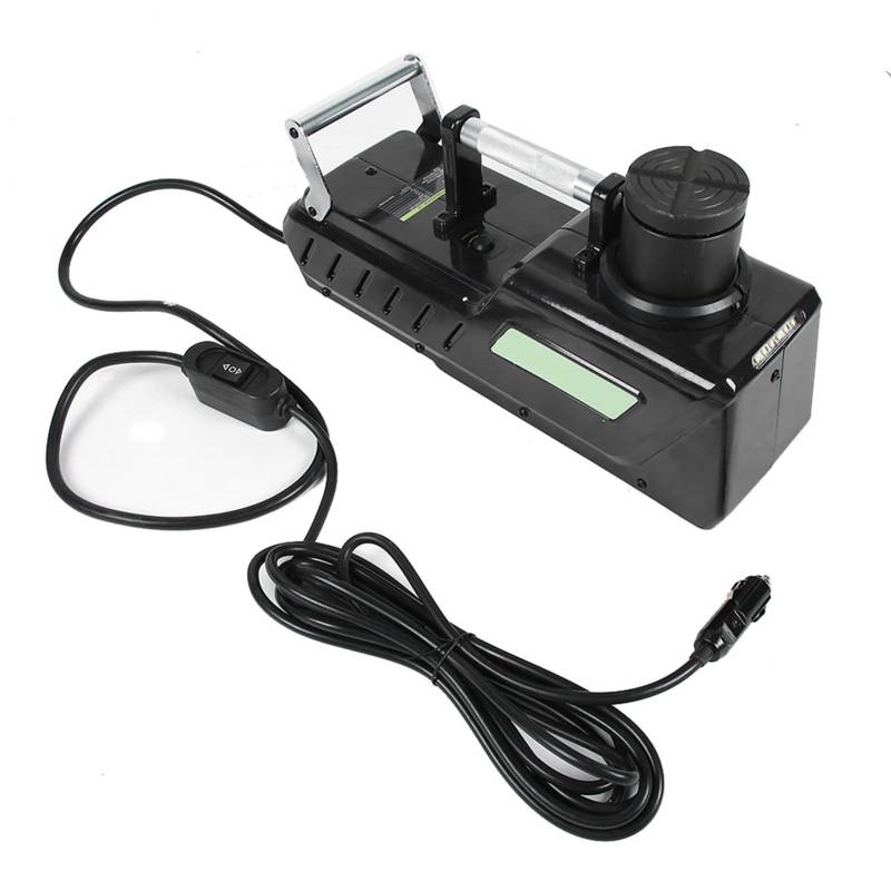 DC12V 15T Elektrische Fußbodenhydraulik -Hebezühne Reifenwechsel für Auto Van LKW SUV -Auto Jackelektrikum Jackelektrischer Reifen Als EIN Reifen. Maximu von CFTGIW