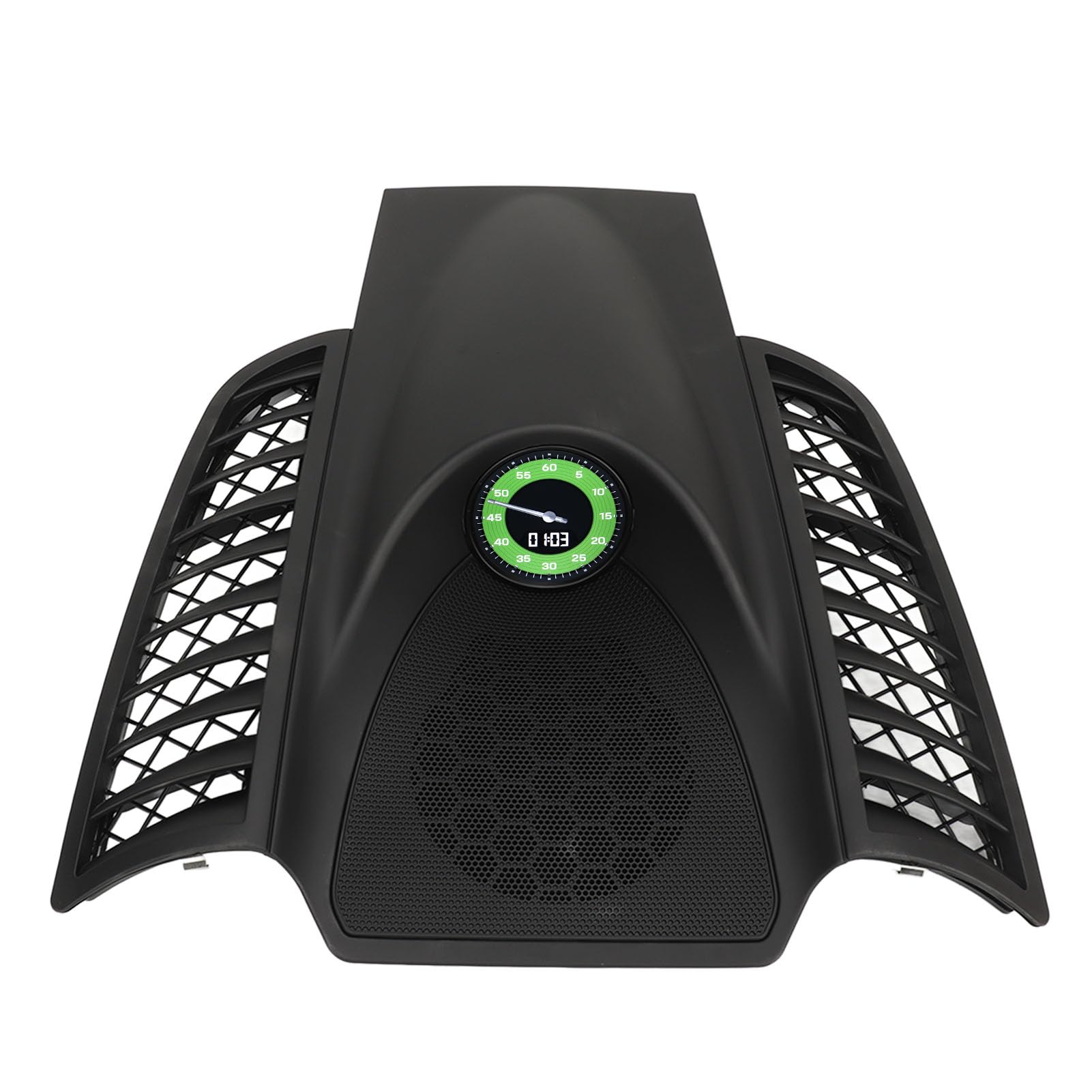 Dashboard Panel Trimmabdeckung 16 Farbe Veränderbares LCD -Instrument mit Doppelgurtersatz für mit Dem Licht der Qualit (Black) von CFTGIW