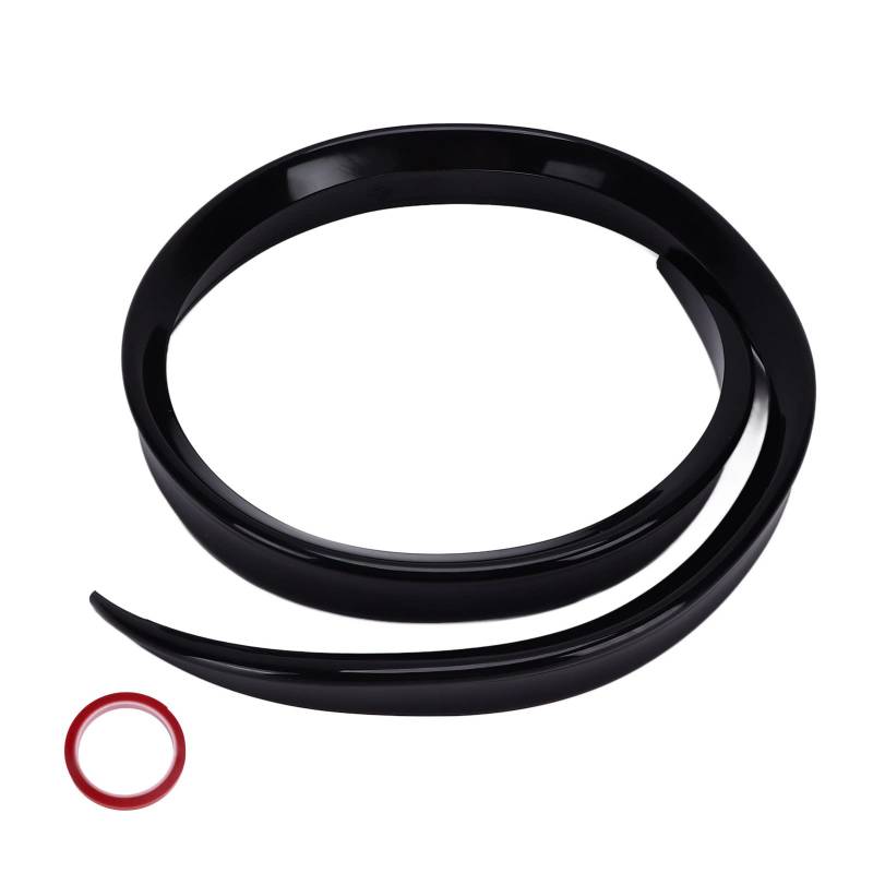 Gloss Car Heck -Spoiler Lip -Professionen Gummi Spoiler Flügel 120 Cmx4cm/47,24inx1.57in 28 Mm Lenker aus 28 Mm Lenker von CNC Zur Festigkeitsdauer oder Durchmesser 22 o von CFTGIW