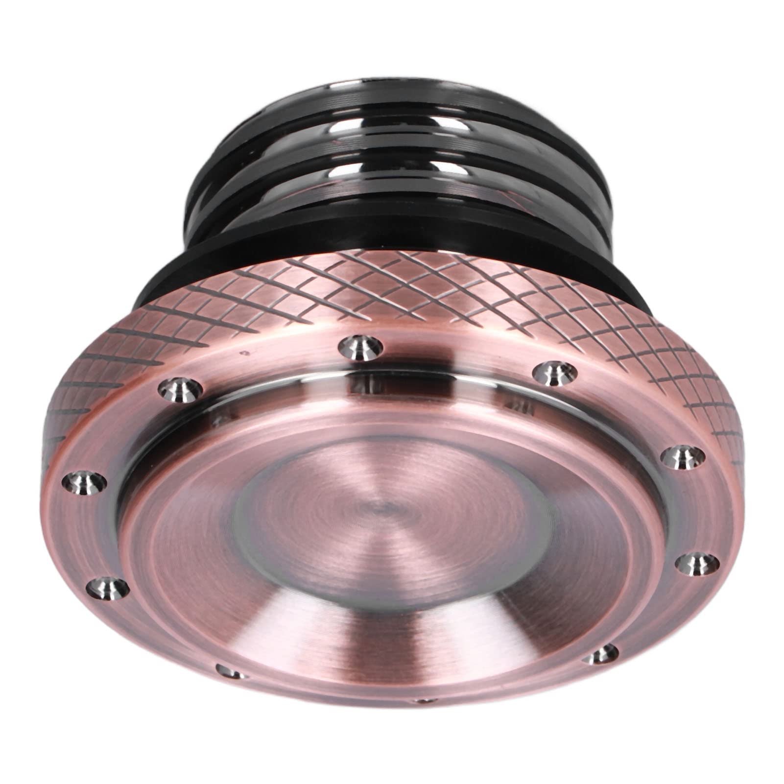Motorrad Kraftstoff Gasölfüllabdeckung Ersatz für T120 T100 Blackelektrosilvering -Halter (Retro-Kupfer) von CFTGIW