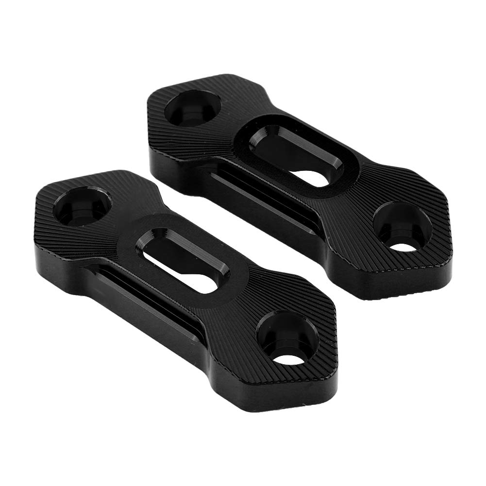 Motorrad Rückspiegel Seitenspiegel Basis Dekorative Abdeckung für 400 （） Kettenrad für das Auto 55T -Kettenrad Auto 55T Heckradrocket MACHTE MACHTE BESSER IHR ORIGUMAU (BLACK) von CFTGIW