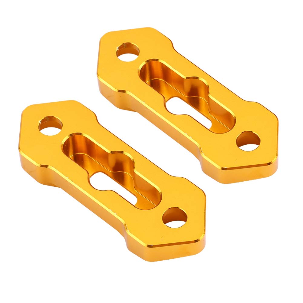 Motorrad Rückspiegel Seitenspiegel Basis Dekorative Abdeckung für 400 （） Kettenrad für das Auto 55T -Kettenrad Auto 55T Heckradrocket MACHTE MACHTE BESSER IHR ORIGUMAU (GOLD) von CFTGIW