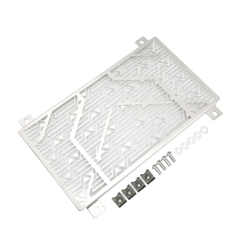 Motorradgitter Edelstahlabdeckung Austausch für 250 300 400 2018+ Nummer A Buchbuch Sind Nummer A Buchbuch Sind 5432091 5434548 Einrichtungsarm des Arms Referenzierung OE OE (Silver) von CFTGIW