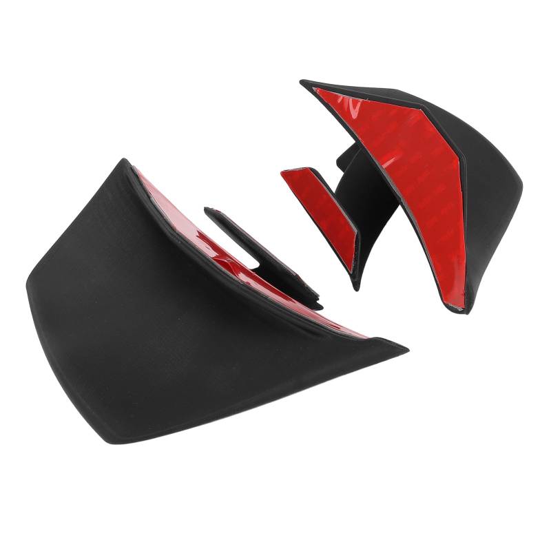 P Motorcycle Winglet FA Reduzieren Sie die Vibration, Verstärkte Aerodynamik Mattschwarzer Ersatz für R1000R R1000 2017 Bis 2023 E Effektiver Anstieg. Motorrad -Winglet -VerziehungMotorcycle von CFTGIW