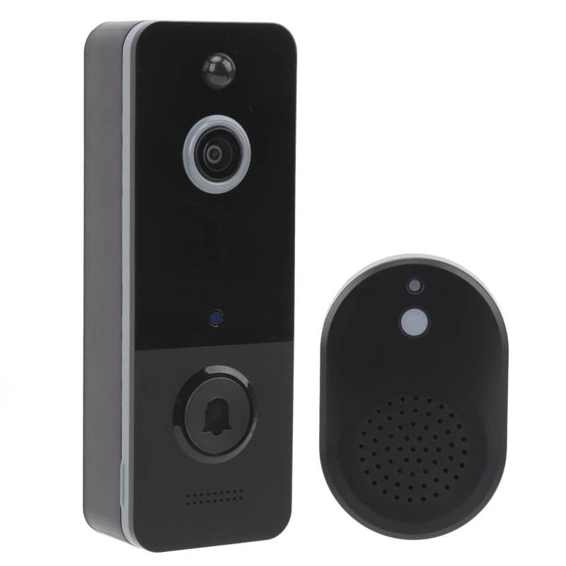 Smart Video DoorBell Camera Drahtlose Türklingelkamera 1080p HD 2 -Wege Audio -Weitwinkel -Objektiv -Nachtsicht für AIWIT -App mit WLAN -Konnektivität von CFTGIW
