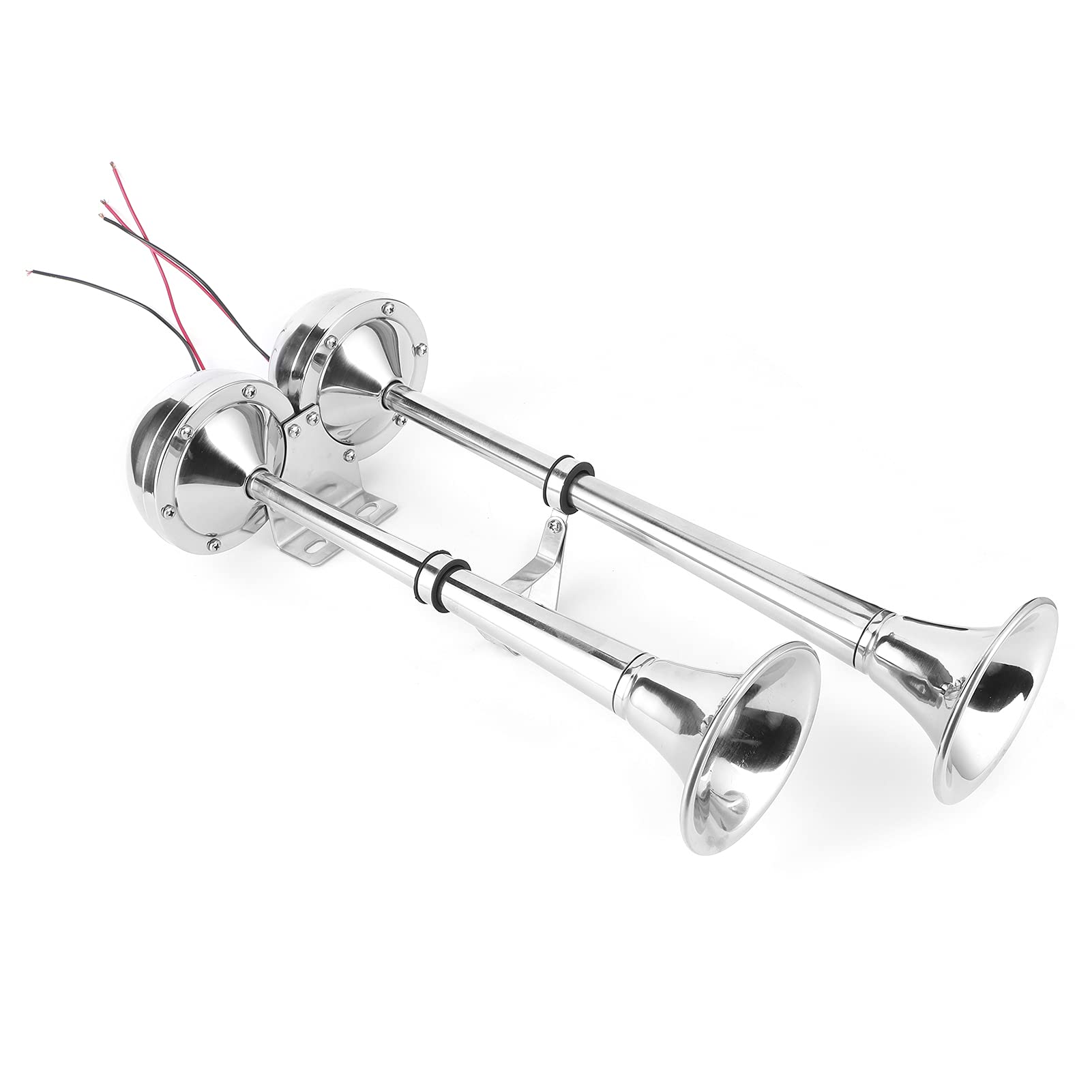 Trompetenhorn Elektrisch 12V 125 DB Sound für Auto Yacht Truck Horn125db Horn Trompete Hornelektral Ho Stainl Steel und Pro Trompetenhorn Elektrisch 12V 125 DB Sound für Auto Yacht Truck Horn125db Horn Trompete Hornelektral Ho Stainl Steel und Pro von CFTGIW