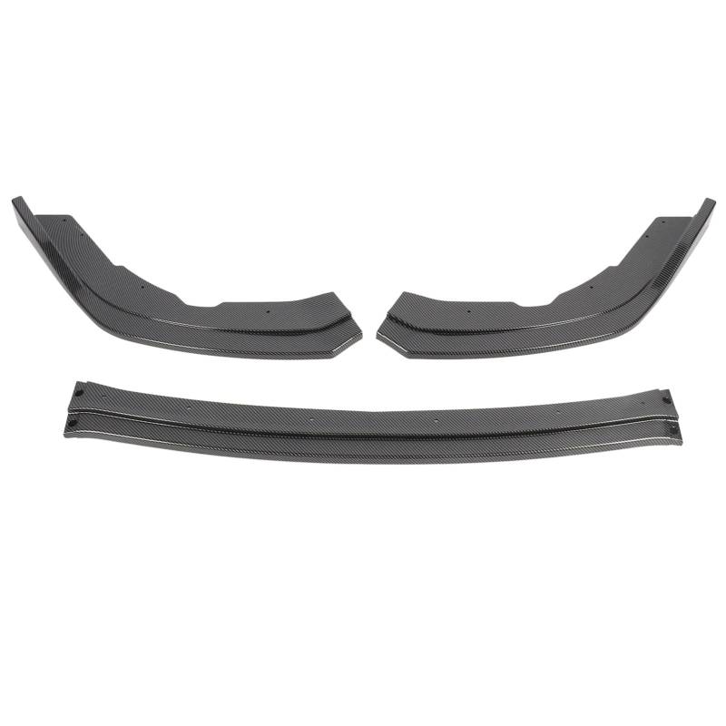 Vordere Stoßfänger Lippenspoiler 3 Segment Typ Auto Stoßfänger Lippensplitter Diffusor Body Kit Ersatz für WRX STI Carbonfaser 2005 2010 Exquisite 2005 2010 Exquisite Einzigartig für Stall von CFTGIW