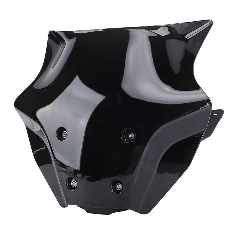 Windschutz Wind Deflektor Motorrad Front Windschutz Scheibe Reduzieren Wind Drag Verbesserte Aerodynamik Windschutz Scheibe Wind Deflektor für MT-09 2024 und Später (BLACK) von CFTGIW